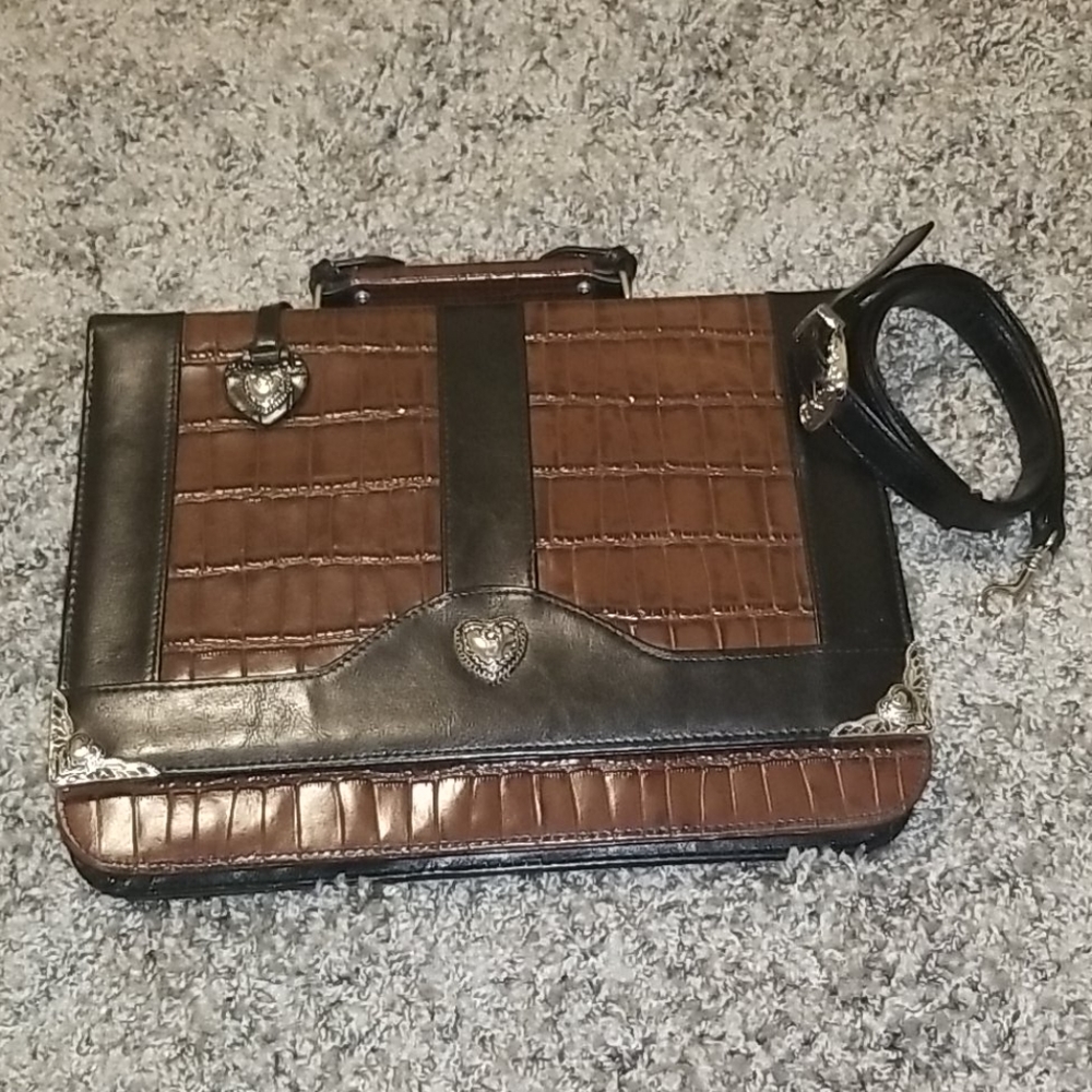 🌸Vintage Briefcase/Crossbody Bag🌸